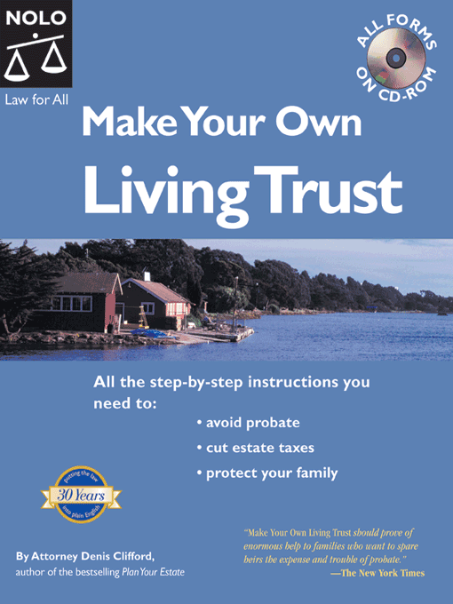 Title details for Make Your Own Living Trust by Denis Clifford - Available